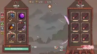 Over 530k damage using the new arcane axe and orb combo in Oaken Tower