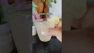 Lemon Juice | Quick Summer Drink | Ghar ka Nimbu Pani | Summer Refreshment 🍋✨️#shorts #shortvideo