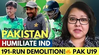 Absolute Carnage! Pakistan U19 Destroy India to Win Asia Cup by 191 Runs 😱🏏