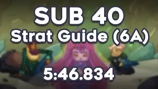 Reflection - Sub 40 Pace Strats (
