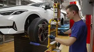 Satisfying Car Factory Tour: How VW Builds the ID.7 EV