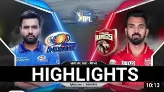 MI VS PBKS IPL 2021 FULL MATCH HIGHLIGHTS | MUMBAI INDIANS VS PUNJAB | MATCH 42 | PBKS vs MI&nbsp;#ipl