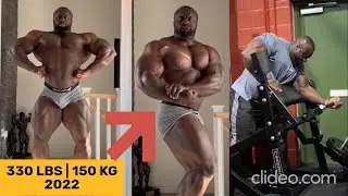 Mass Monster: Samson Dauda Packs on 330 lbs. Before His First Olympia!