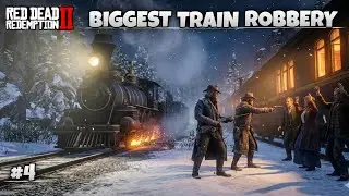BIGGEST TRAIN ROBBERY || RDR 2 GAMEPLAY ( HINDI GAMEPLAY )