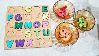 ABC Puzzle Game Help Me Find TheAlphabet Letters | Preschool Learning |Part2