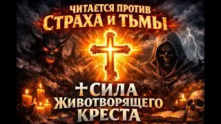 ЧИТАЕТСЯ ПРОТИВ СТРАХА И ТЬМЫ ✝️ СИЛА ЖИВОТВОРЯЩЕГО КРЕСТА  #животворящийкрест #молитва #православие