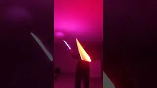 Professor Prime Crazy Lightsaber Action (Omega Wave: Crimson Rose)!!!!!