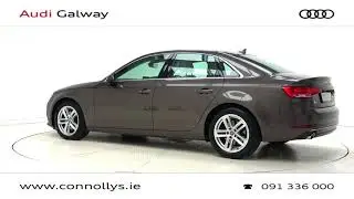 CMG AUDI GALWAY: 2016 A4 SE SALOON 2.0TDI 150BHP ARGUS BROWN METALLIC 161G4108