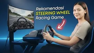5 Rekomendasi Racing Simulator Steering Wheel Terbaik Mulai 1 Jutaan‼️