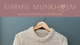 Elastik i ombukket halskant