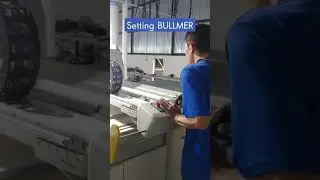 Setting Autocutter BULLMER #shorts #garments #autocut #cutting