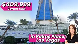 Luxury High-Rise Condo at Palms Place $409,999 | 1,220 Sqft | 1 BD, | 2BA | 2 BALCONY