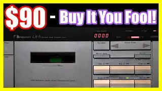 $90 - Buy This Cassette Deck! Nakamichi LX-5. Cheaper And Better Sounding Stereo. Vintage HiFi Audio