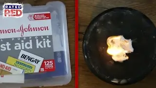 First Aid Kit Fire: Man Hacks