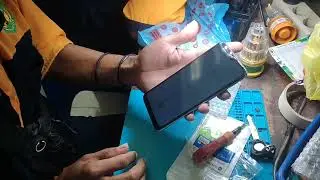 Service HP oppo A11 Layar gelap hanya Getar.. DONE..