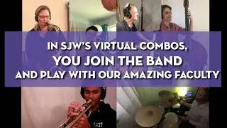 What is a virtual combo at Stanford Jazz Workshop?
