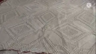 COLCHA PARA CAMA DE CASAL EM CROCH&Ecirc; 🧶🧵
