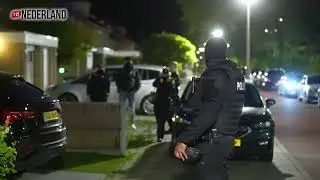 Arrestatieteams slaan toe op verschillende adressen in Eindhoven, onderzoek naar drugshandel