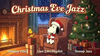 Welcome Christmas Jazz with Snoopy 🎄🎷 | Festive Holiday Jazz Playlist for Study & Cheer Now