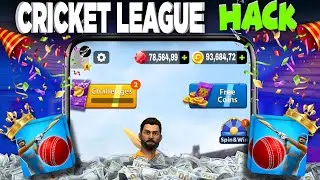 NEW UPDATE CRICKET LEAGUE HACK (UNLIMITED COINS &GEMS)