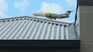 VH-FGB  Fokker 100Alliance Airlines (1st Trans Pacific Flight)