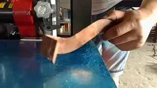 The bending of combined busbar machine 01