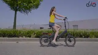 Clike e-bike : compact, customizable & comfortable!