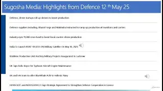 Sugosha Defence News: India To Launch RISAT-1B (EOS-09) Military Satellite On 18 May 2025