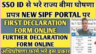 SI FURTHER DECLARATION FORM KAISE BHARE | SI FIRST DECLARATION FORM ONLINE |
