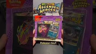 It&rsquo;s Ascended Hereos release day👑🪽 Let&rsquo;s open a Tech Sticker Collection to celebrate! #pokemon