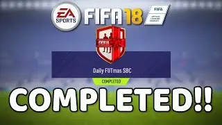 FIFA 18 : Daily FUTmas SBC Day 6 Completed!! Rare Electrum Players Pack Rewards!!