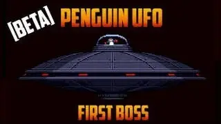 Starbound UFO penguin boss (1&ordm; boss ) - gameplay