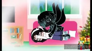 Me and Nightmare have a tickle fight! (Christmas gift for Sako Unari)