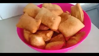 Mandazi recipe / Pouch like bread'; breakfast ideas || Jest Cuisine knock up