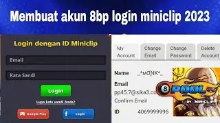 Как создать учетную запись 8bp для входа в miniclip | аккаунт жертвы 8 ball pool 2023