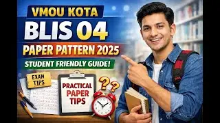 VMOU BLIS 04 Paper Pattern 2025 | What to study to pass? @Karamveer2021