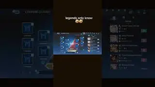 Only legend knows,i prank my friend on a custom fight#mobilelegend #mlbb #funnymobilelegend #milbb