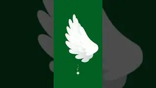 green screen angel wings video effects💞Angel Wings🌀Angel Wings Green Screen Status Video🌱vfx #shorts