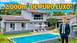 CASA TÉRREA ALTO PADRÃO em ITATIBA/SP | 🏡 3 Suítes, 2.000m² e Lazer Completo! [Tour Completo]
