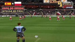 ESPANHA x POL&Ocirc;NIA | COPA DO MUNDO Winning Eleven 2000 - OITAVAS DE FINAL