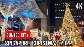 Singapore City Christmas 2022 | Suntec City | South Beach Avenue | Raffles City