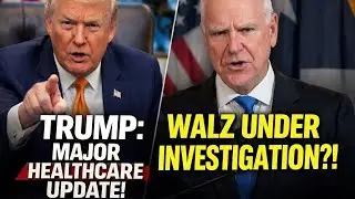 TRUMP GIVES DETAILS ON HEALTHCARE PLAN AND TIM WALZ IS UNDER INVESTIGATION! 📱
