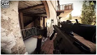 SWAT Officer Raids Villa - POV Helmet Cam Footage - Shootout Video - Ready or Not Immersive Gameplay