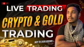 🔴 Crypto & Gold LIVE | 5th Dec | BTC, ETH Price Action Analysis #bitcoin #ethereum