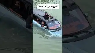 The World's MOST POWERFUL SUV: BYD Yangwang U8! BYD can swim in water.