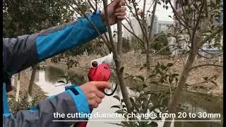30MM Electric Pruning Shears Samsung Lithium Battery