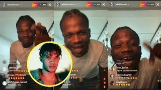 Jahshii Upcoming Diss Song for Silk Boss on Instagram Live