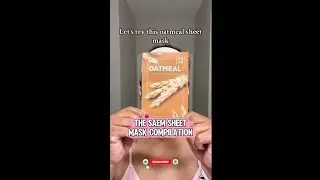 The Saem Sheet Mask Compilation #skincare #sheetmask #kbeauty #zafem ##zaf&eacute;m #tiktok #koreanskincare
