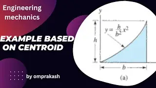 Example based on centroid || #engineeringmechanics