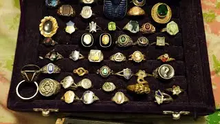My Antique and Vintage Ring Collection 